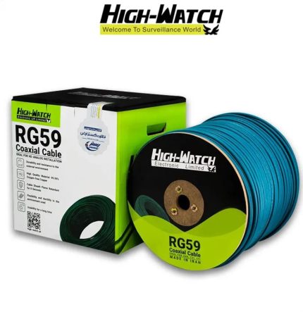 RG59 75 Ohms CCTV Cable Inner Conductor: 0.7mm Bare Copper Shield: 96 Strand 0.12mm Copper Purity: 99% Jacket : PVC A+ Grade 500Meters , Wooden Spool, Carton
